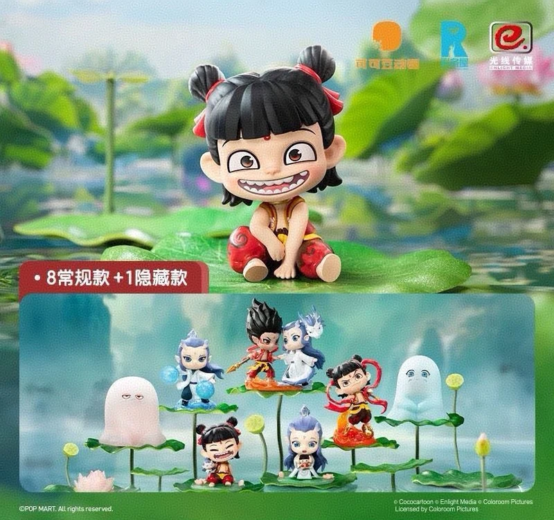 【拆盒】哪吒之魔童闹海天生羁绊盲盒手办潮玩摆件礼物