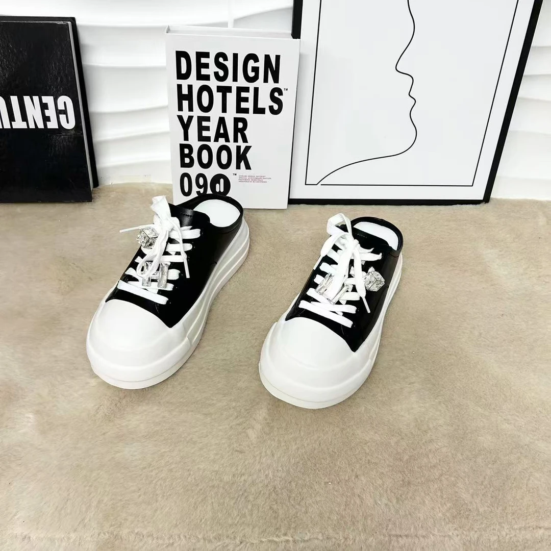 新款气质休闲百搭女士休闲拖鞋A/DDW/505-9