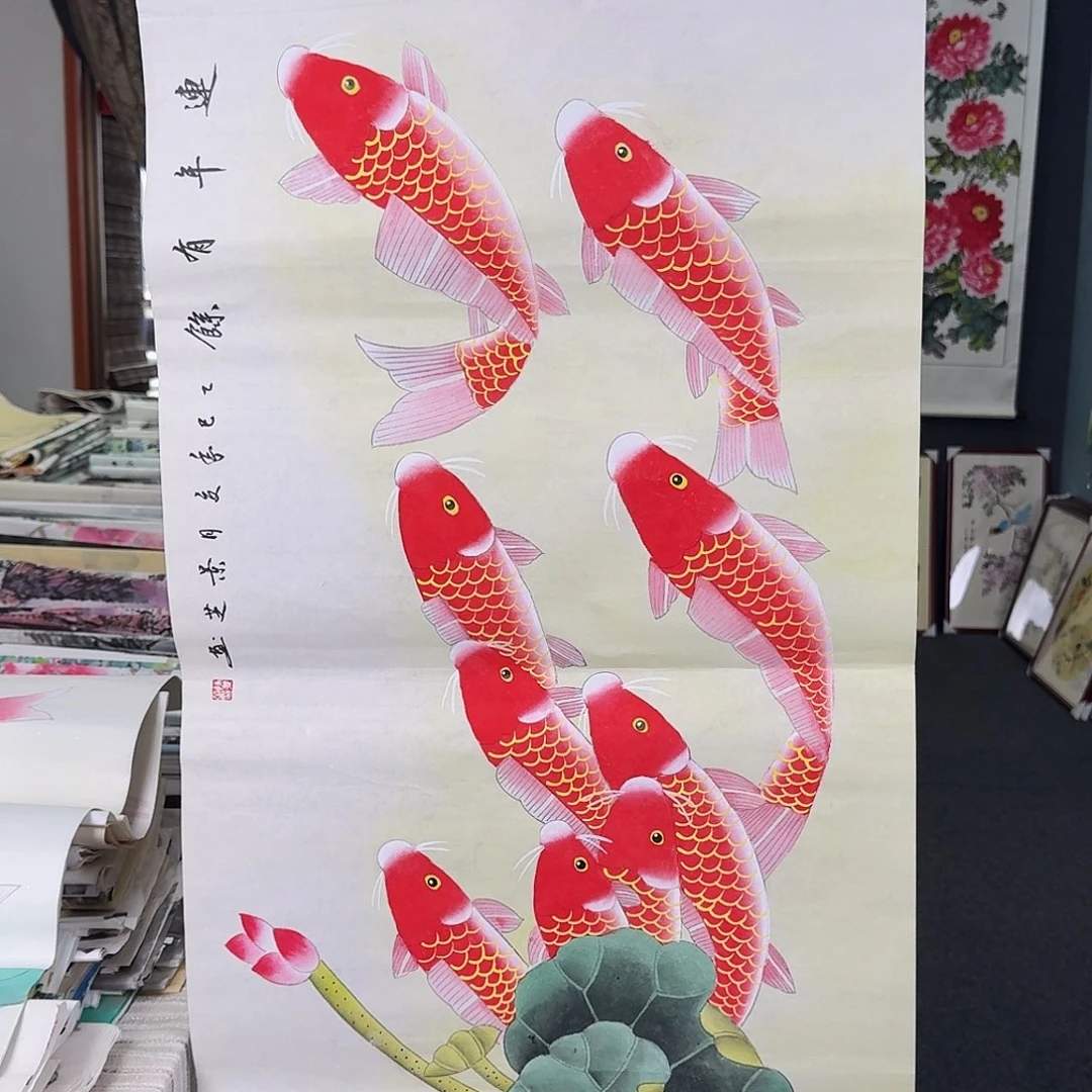 纯手绘的好看作品
