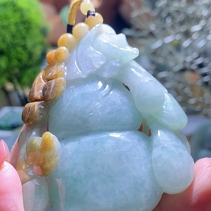 【闪购商品】翡翠未镶嵌颈饰葫芦