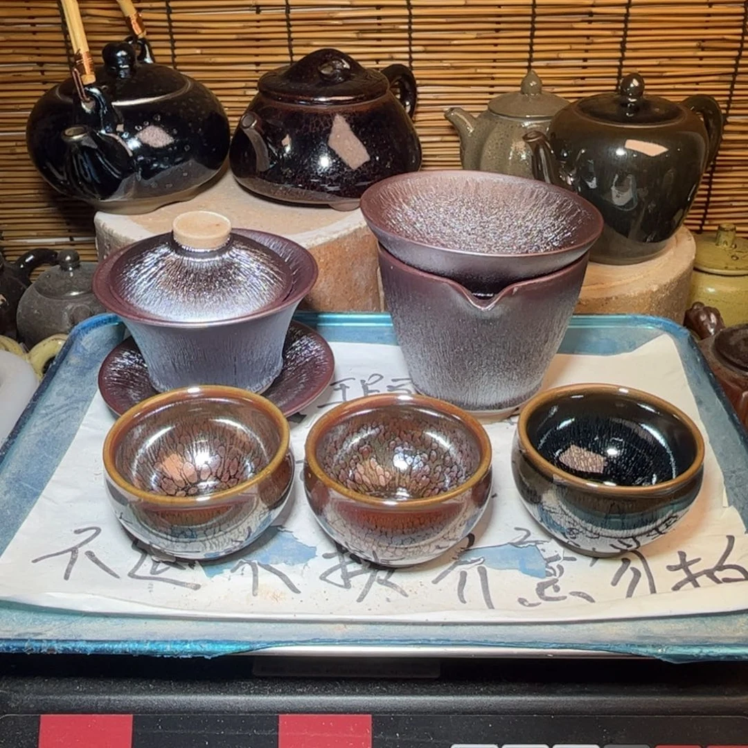 凯***许茶盏建窑建盏 全品作品