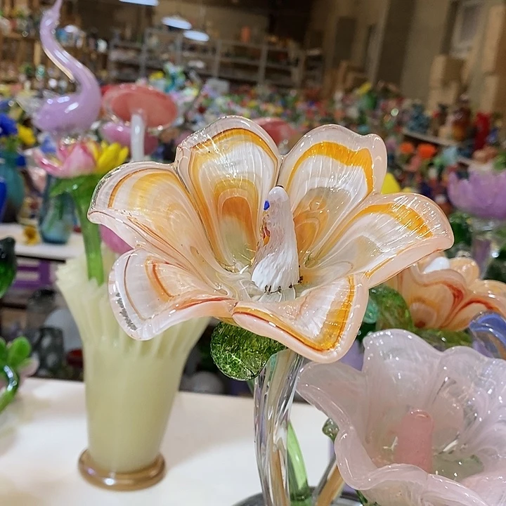 百合花高45厘米宽10厘米