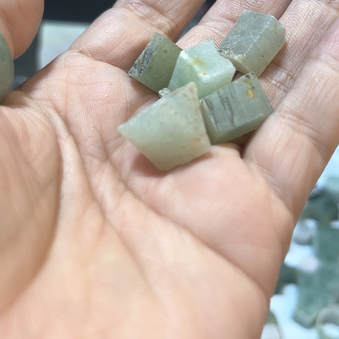 未镶嵌挂件翡翠翡翠天然翡翠天然翡翠包工珠子5