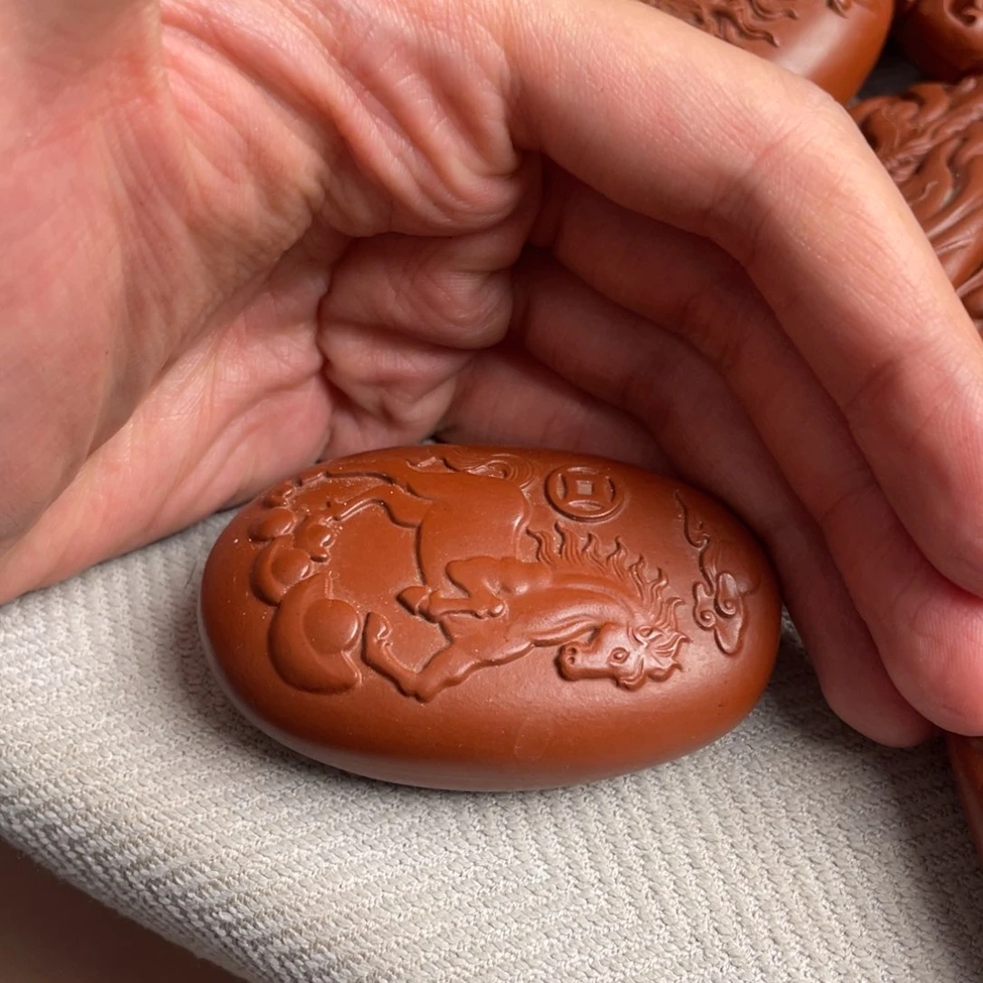 紫砂茶宠紫砂瑕疵