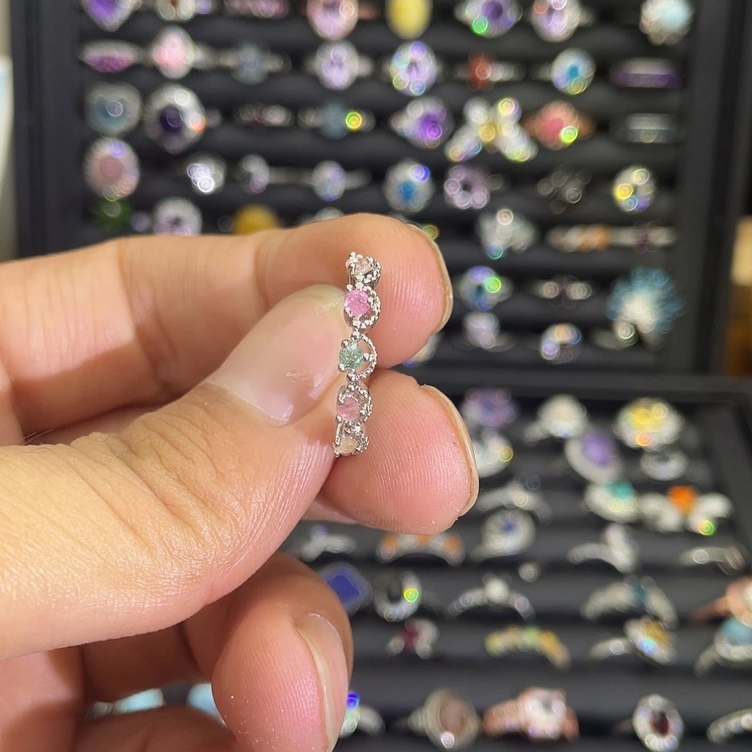 紫晶珠宝半成品未镶嵌