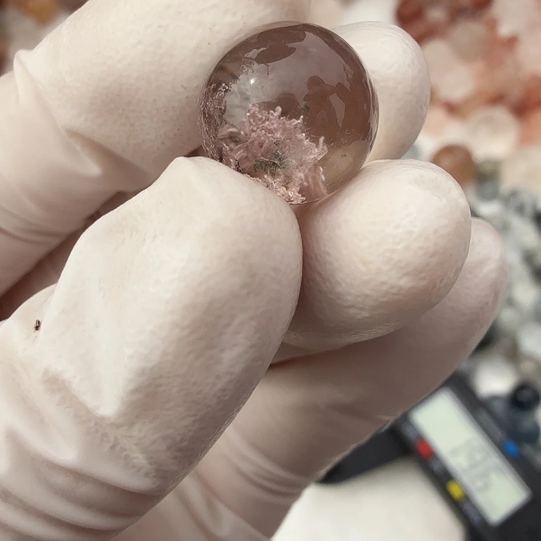 幽灵12mm打孔定制不退换未镶嵌水晶H****喜