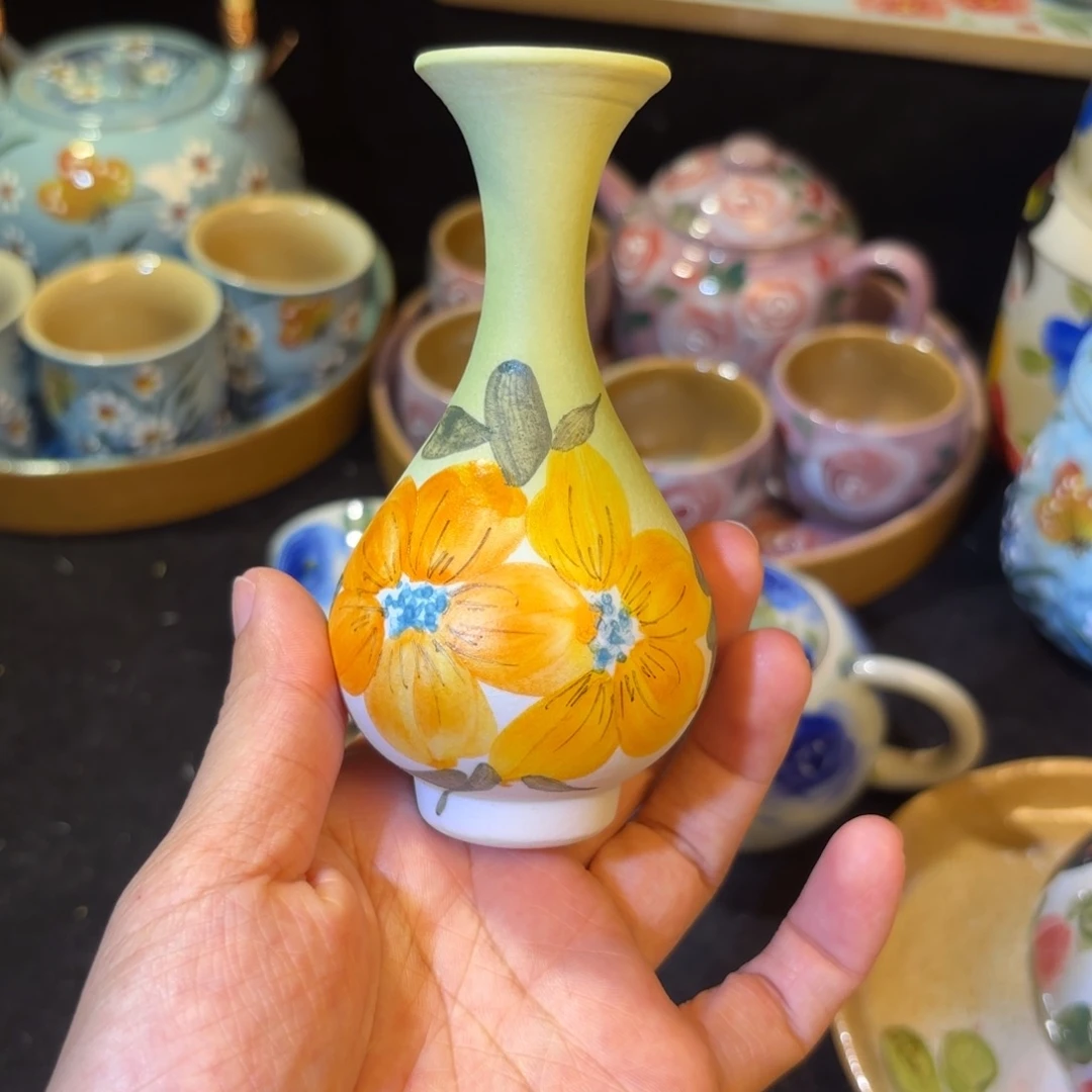 景德镇手工手绘陶瓷花器