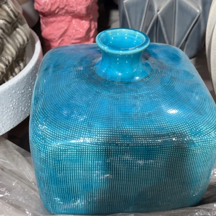 陶瓷花瓶摆件外贸出口微瑕捡漏