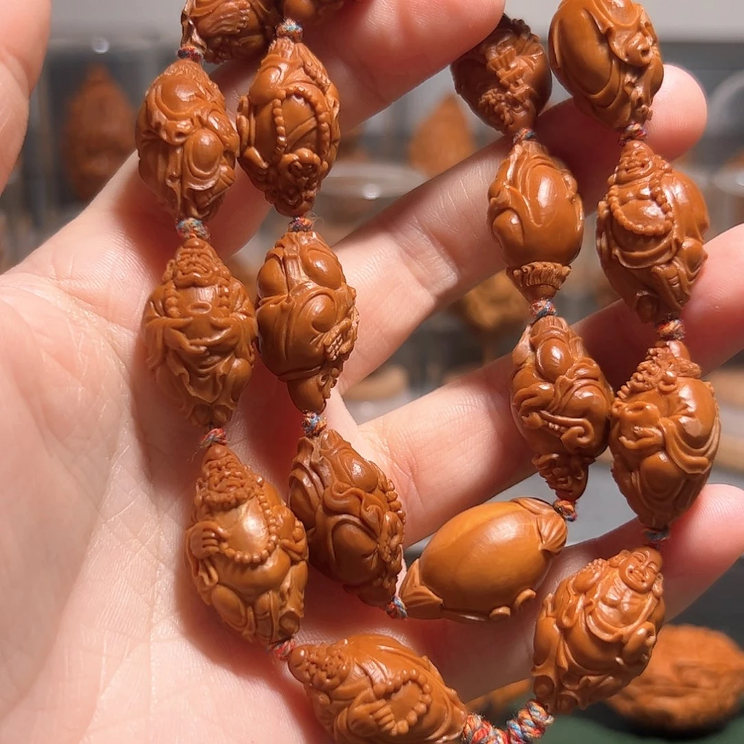 屿***森橄榄核手串/手链橄榄核