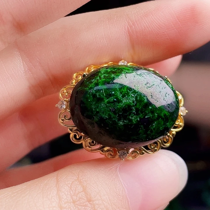 翡翠银S925镶嵌颈饰多样性