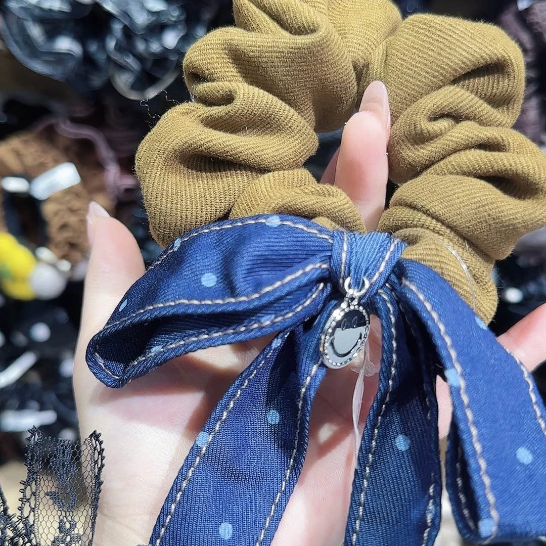 皮质铁合金牛仔蝴蝶结