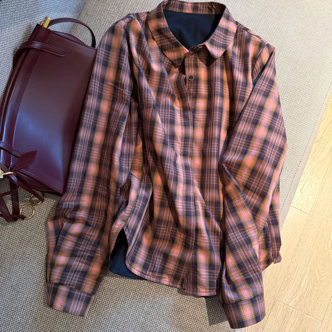 阿黎精选-------秋冬加绒简约显瘦衬衣