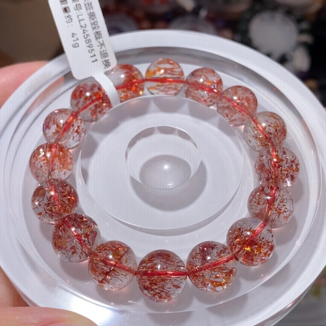 水晶未镶嵌手链F金草莓12