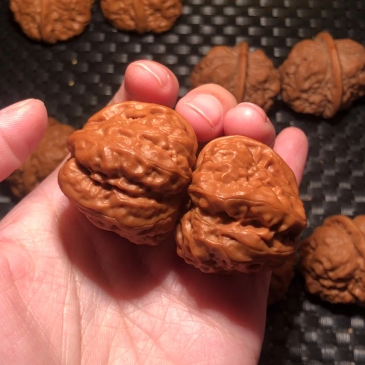 文玩核桃把件三角蛙38✖️43