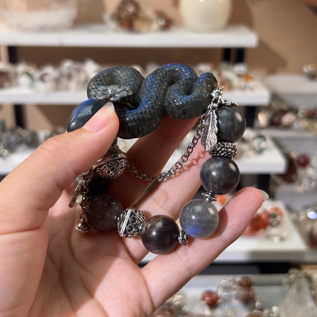 水晶手链合金?*泡手串