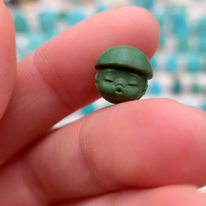 绿松石绿松石配饰未镶嵌