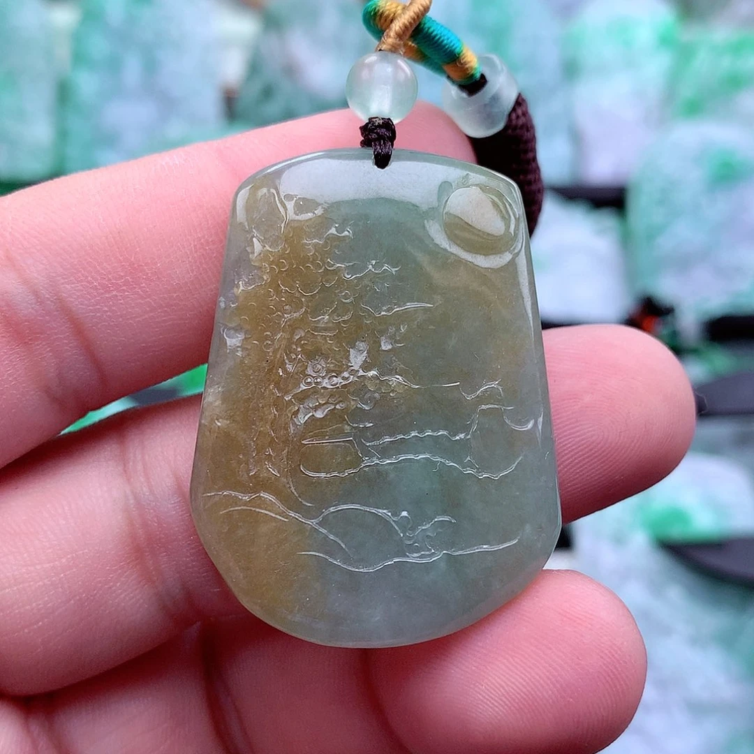 翡翠吊坠(不含链)未镶嵌