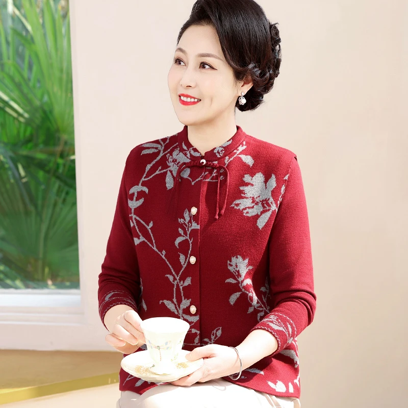 中老年人春装女两件套2025新款妈妈装春秋天宽松套装婆婆妇女衣服