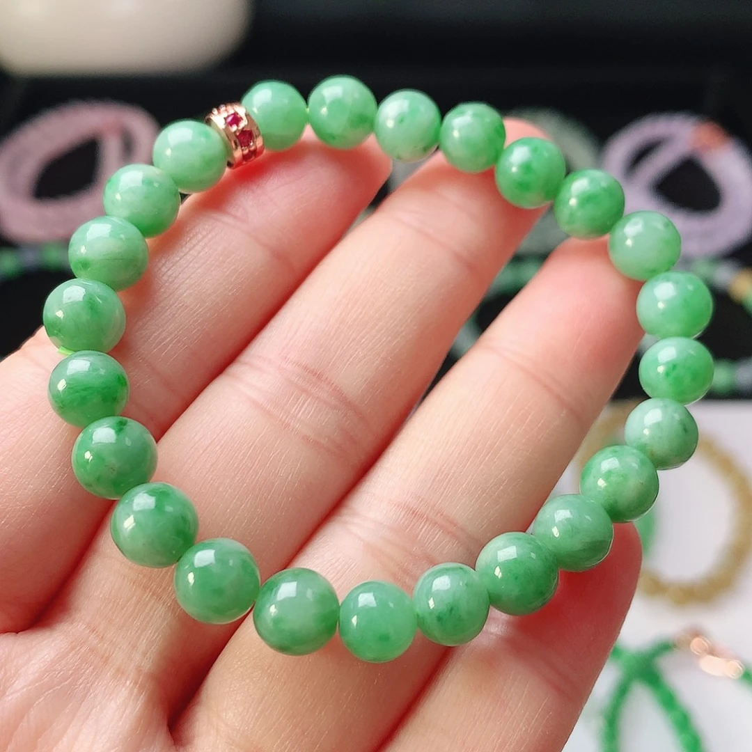 翡翠未镶嵌手链翡翠