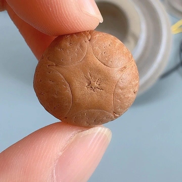 凤眼菩提吊坠17mm五星85@3006