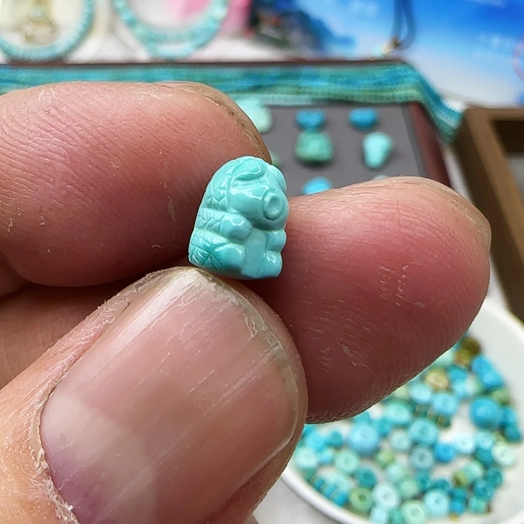 绿松石未镶嵌配饰