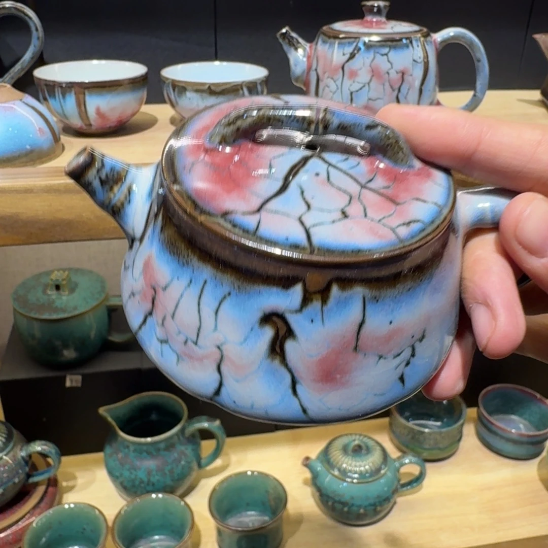 瓷片钧瓷单杯钧瓷单杯