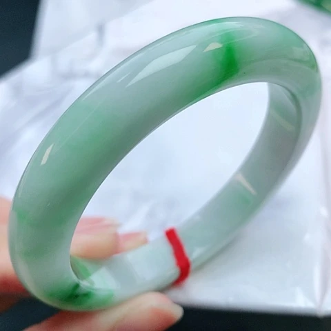 未镶嵌手镯翡翠54圈口881346