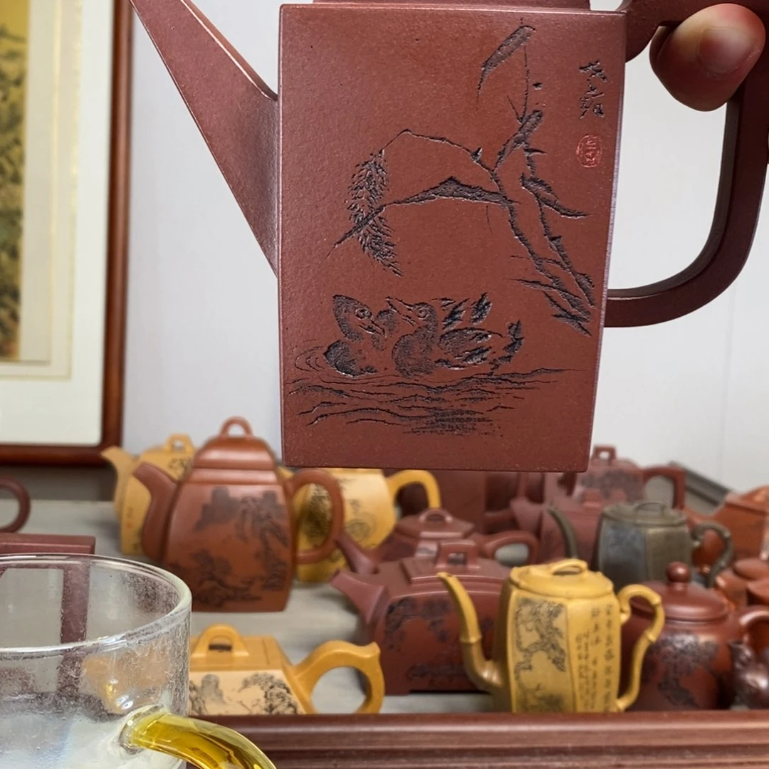 茶壶紫砂原矿泥料传统工艺制作