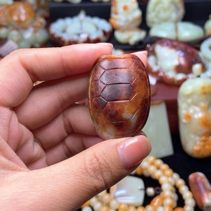 岫岩河磨玉（透闪石质玉）未镶嵌挂件