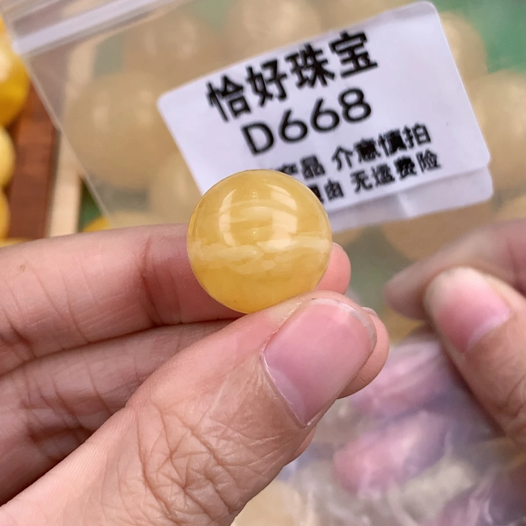 蜜蜡未镶嵌珠宝奇石16.5 植物