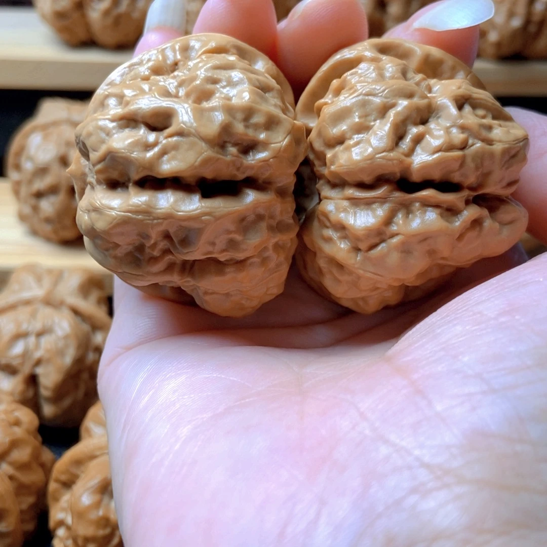 吊坠文玩核桃蛤蟆头43