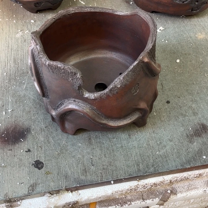 洋***葱紫砂花盆宜兴紫砂工艺厂