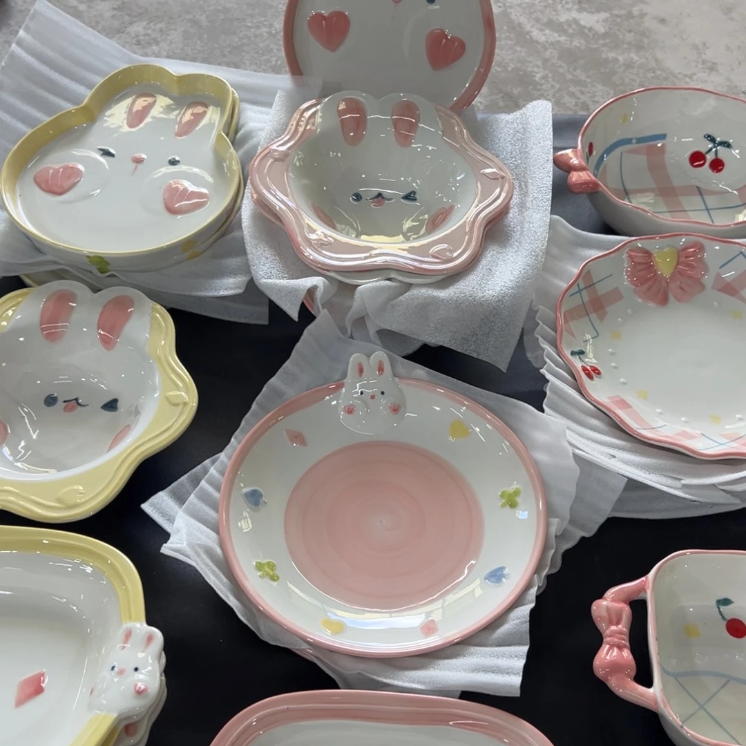 瓷高温陶瓷釉下彩正品！4个