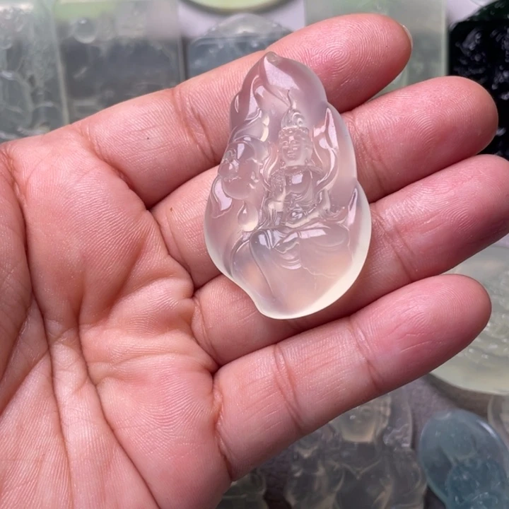 岫玉未镶嵌吊坠(赠链)ℒ****