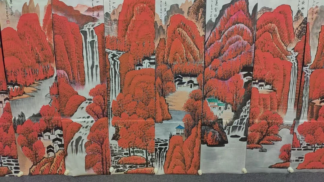 【盛泽】精品十二条屏装饰画通用链接