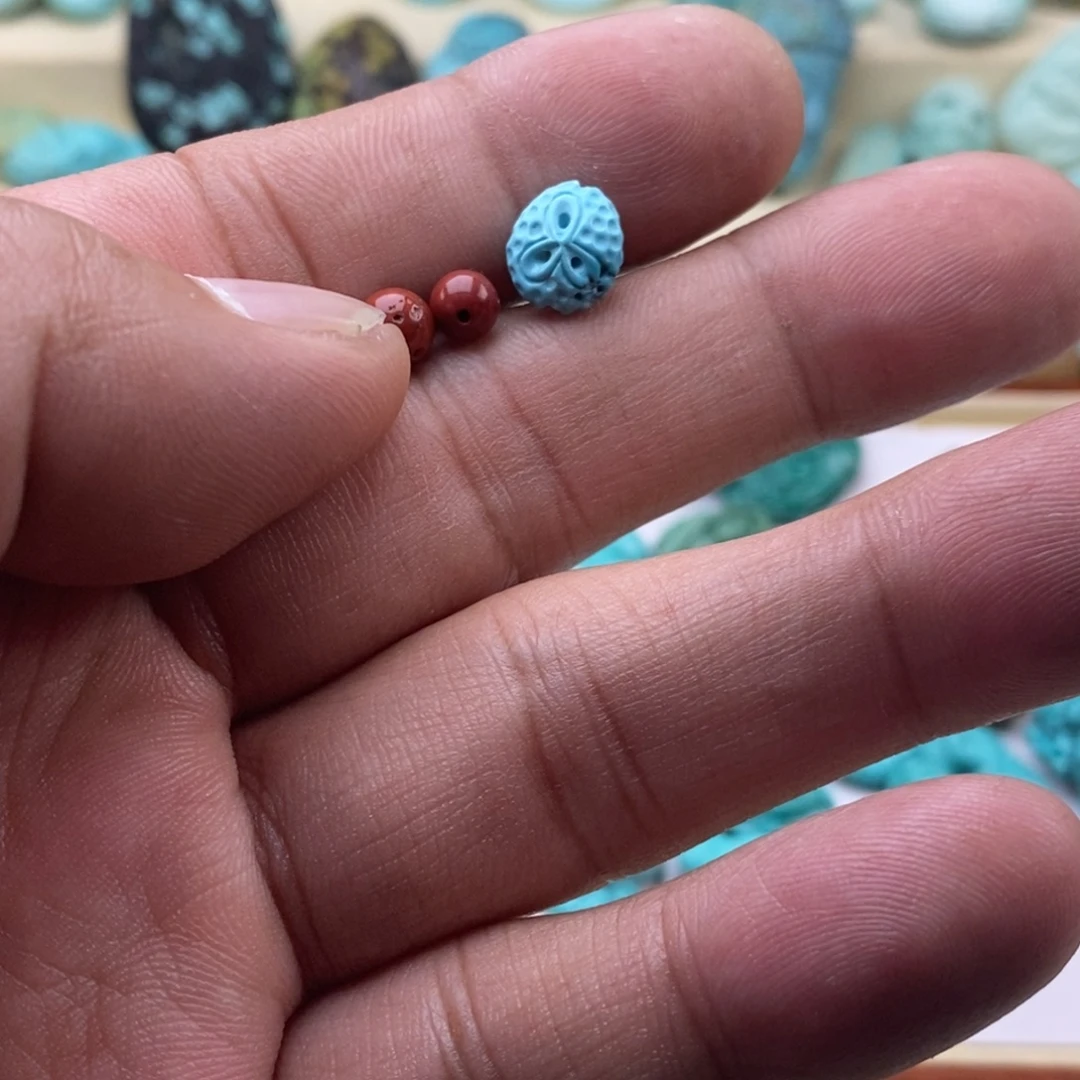 南***萌未镶嵌南红玛瑙珠宝半成品