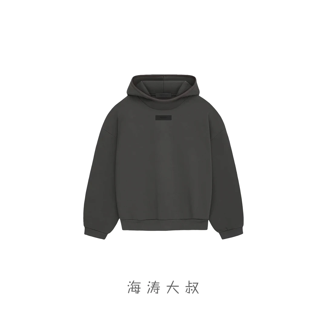 ESSENTIALS SINDY 秋冬新款胸口烫标男女同款连帽卫衣