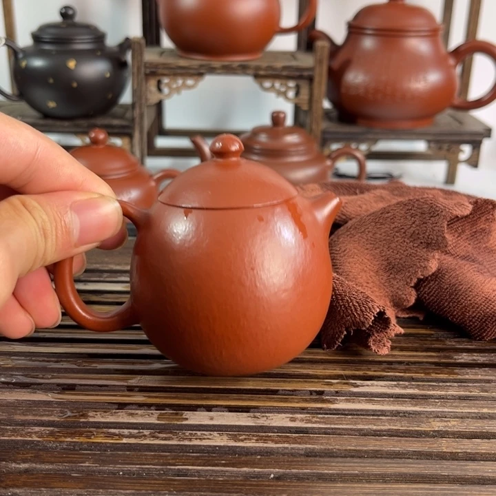 茶壶紫砂原矿紫砂手工制作