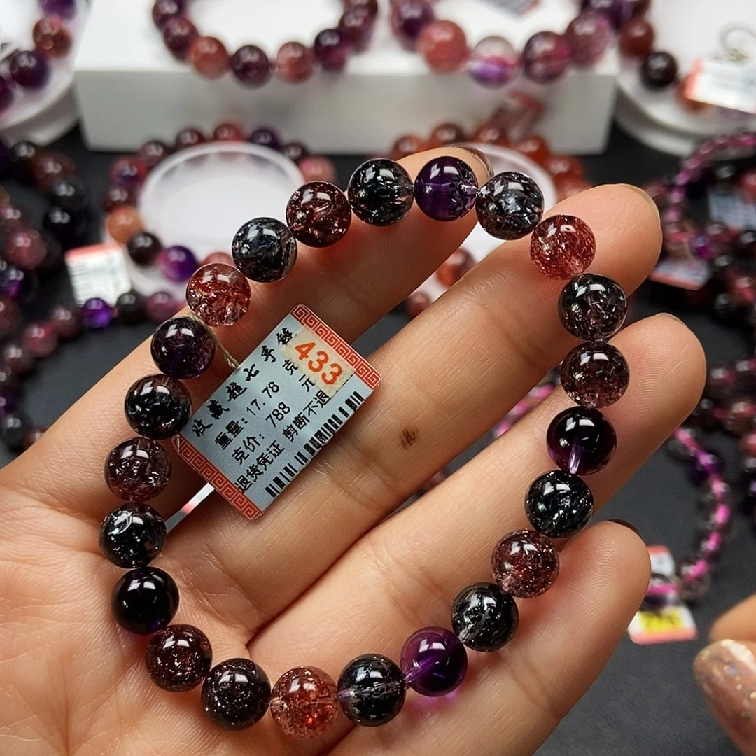 水晶未镶嵌手链毒液超七顶级858701