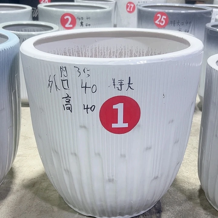 陶瓷花盆特大号一个