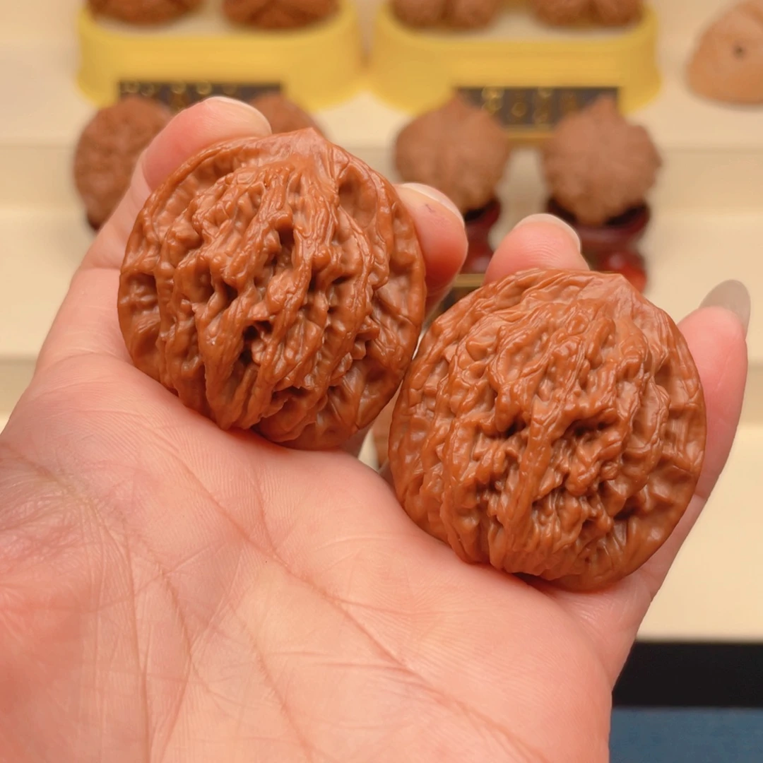 把件文玩核桃爆肉狮虎兽39