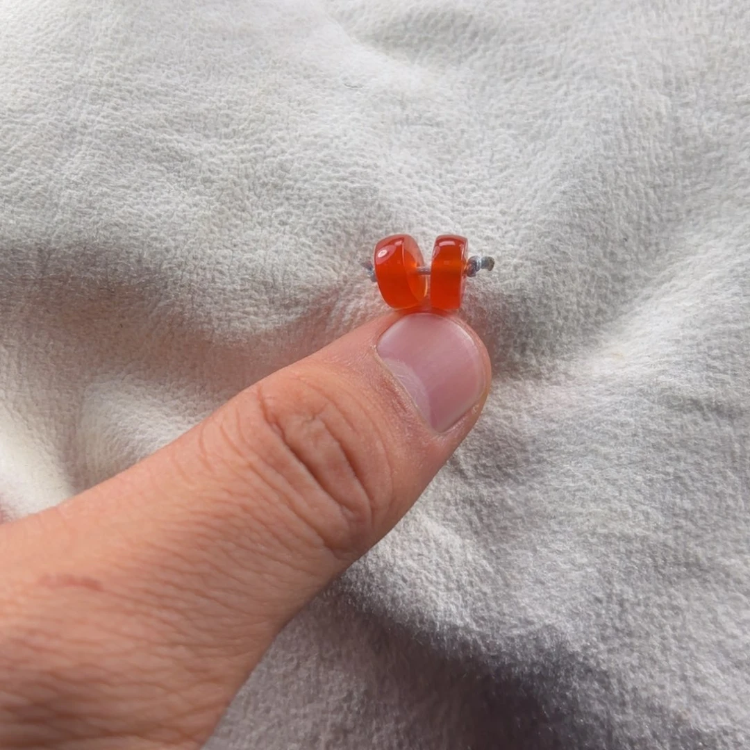 未镶嵌8.9mm隔片福利款不退不换南红玛瑙