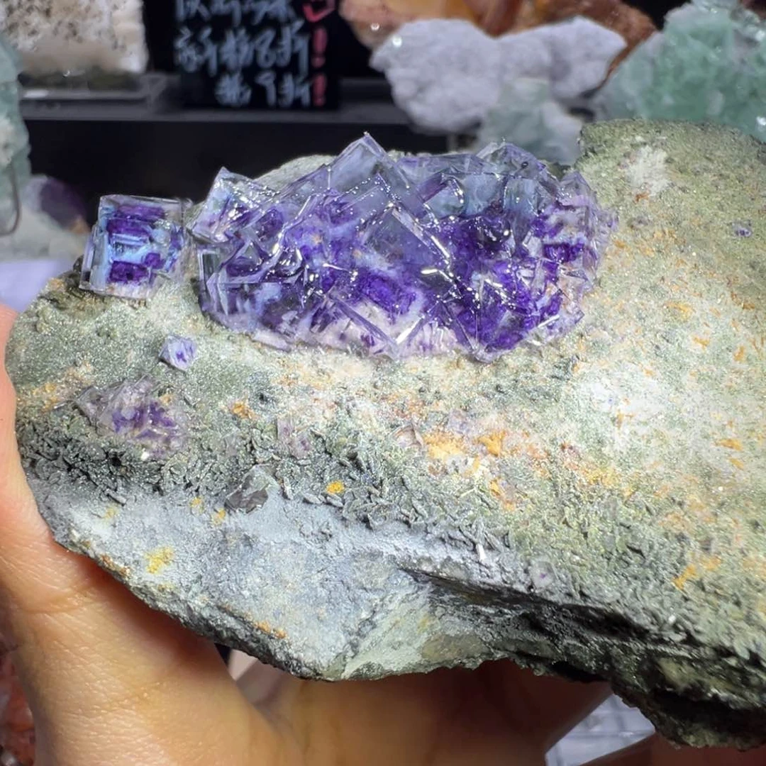 石材瑶岗仙萤石5