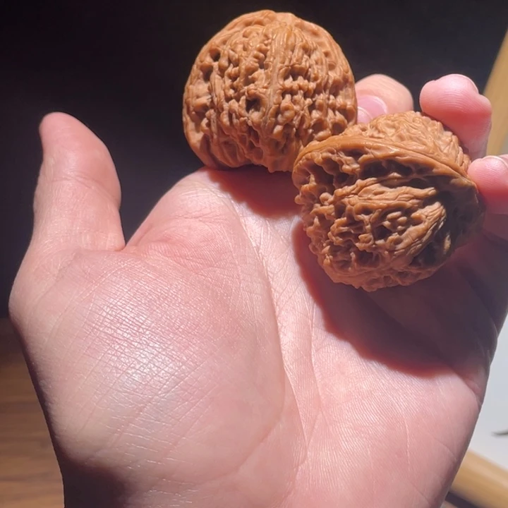 于***灬文玩核桃把件43全品南疆石