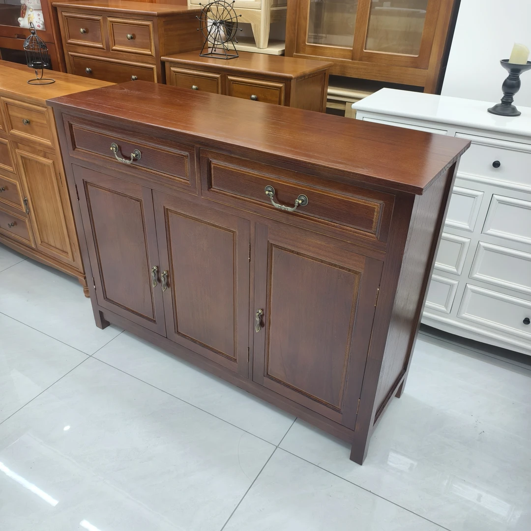 餐边柜120×40×90厘米收纳柜储物柜整装发货