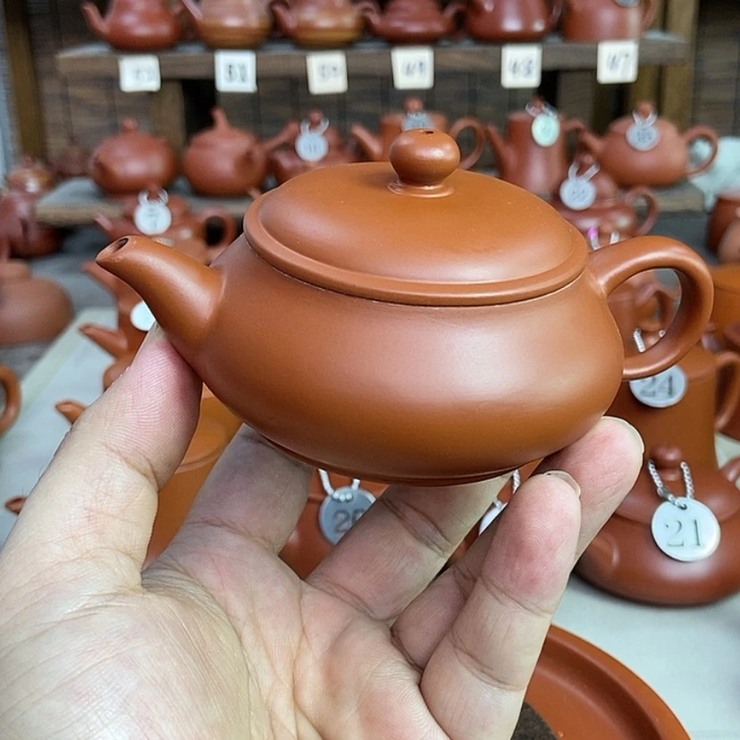 【闪购商品】茶壶朱泥125cc000000000000000