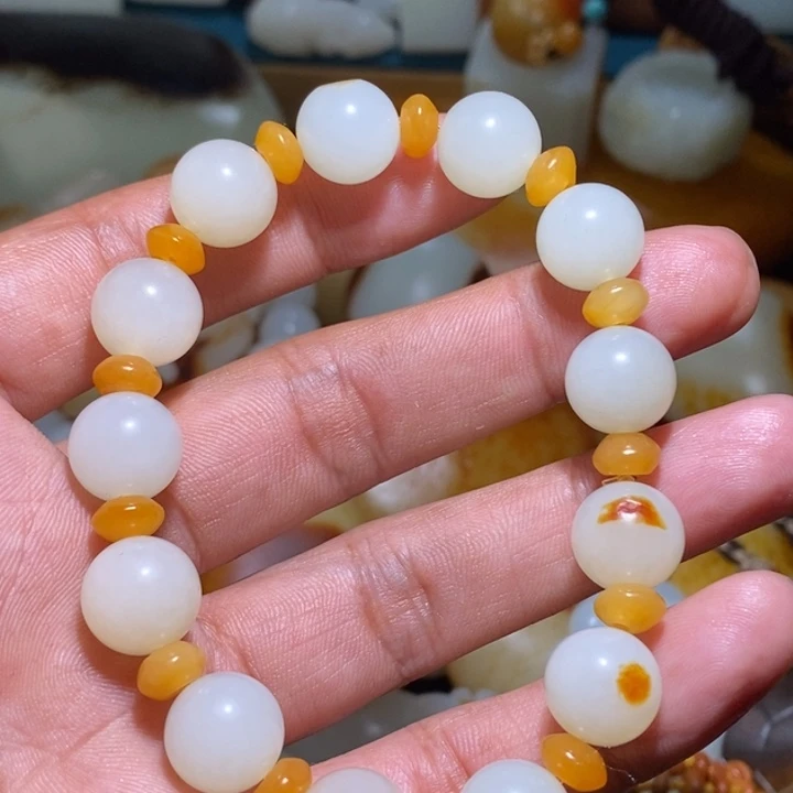 和田玉未镶嵌吊坠(不含链)