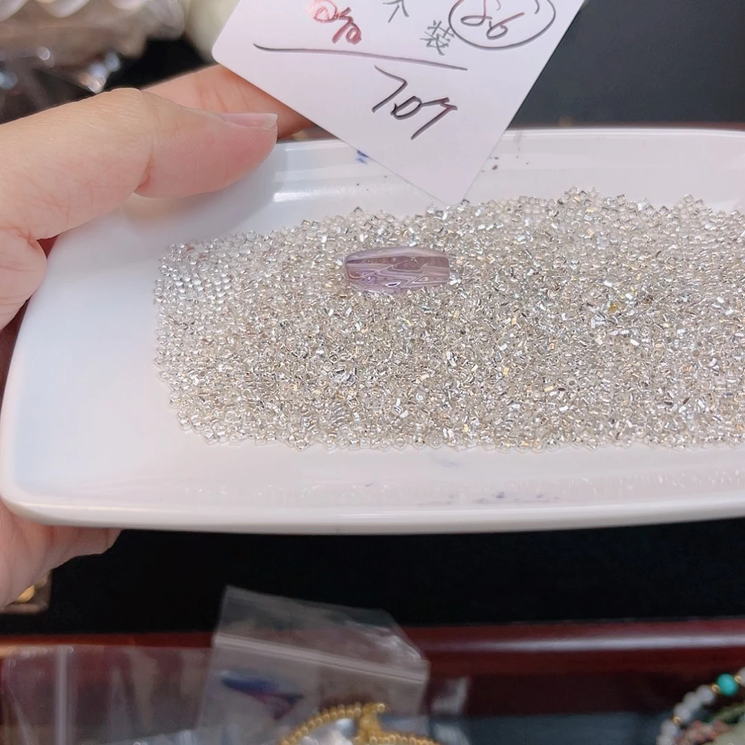 紫晶珠宝半成品银S925镶嵌27