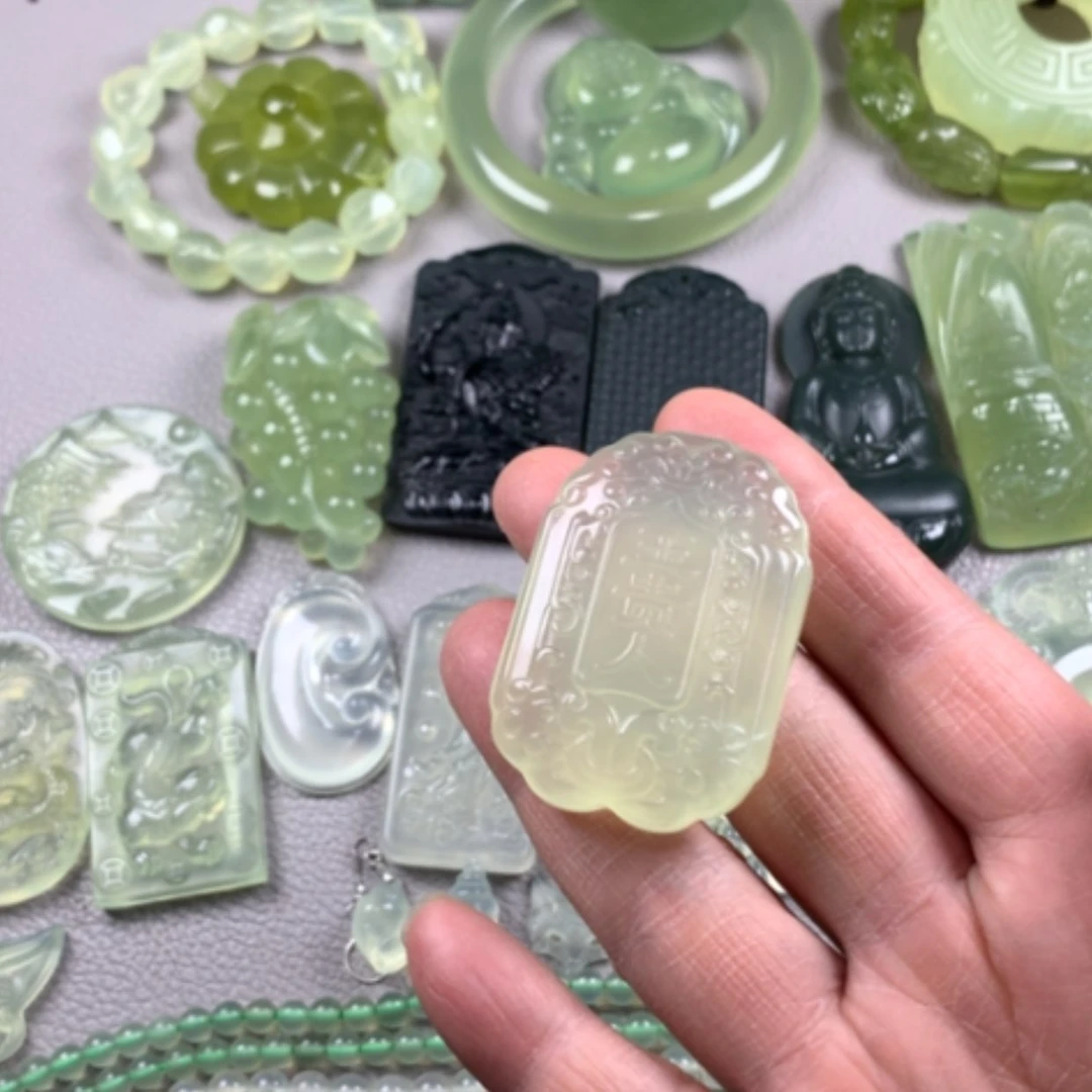 【闪购商品】未镶嵌蛇纹石玉2025新款岫玉