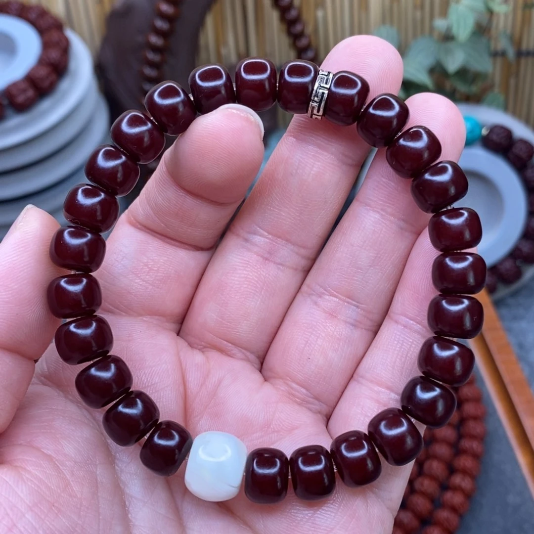 白玉菩提吊坠10mm白玉菩提手串